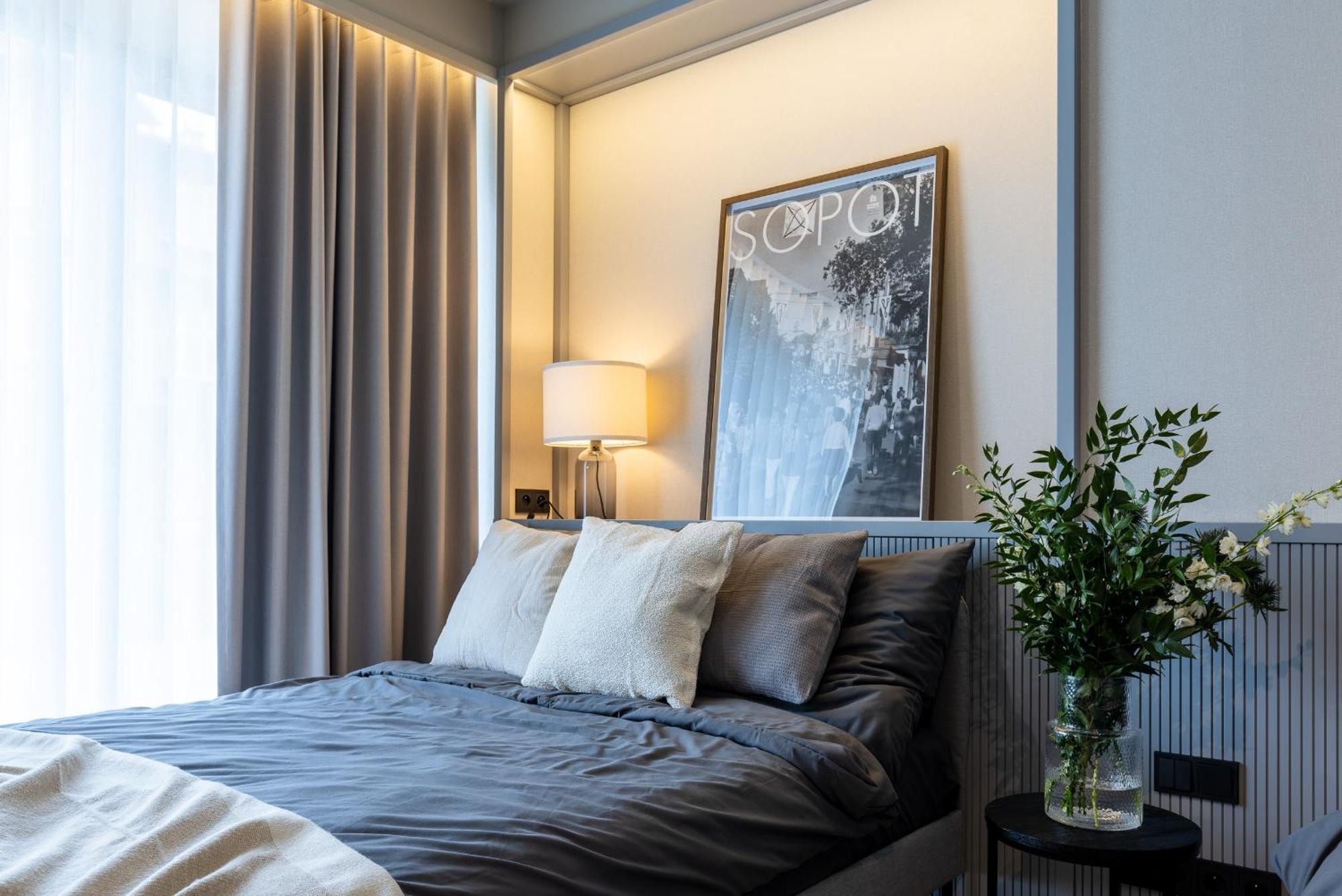 Monciak Elegance - Molo Apartment Sopot Bagian luar foto