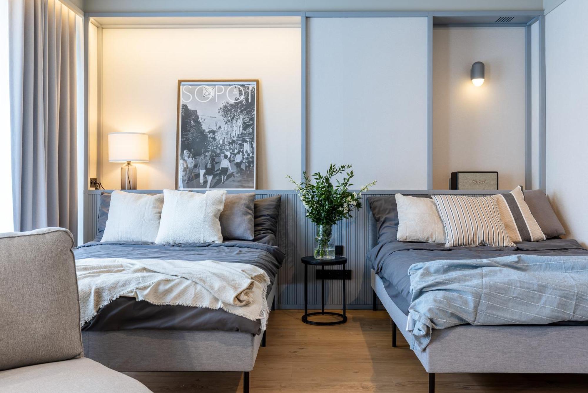Monciak Elegance - Molo Apartment Sopot Bagian luar foto